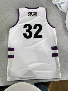 Maillots de basket-ball réversibles en mesh personnalisés pour hommes et femmes, vente en gros professionnelle / Vêtements de basket-ball bon marché pour adultes, vêtements de sport grande taille - Product Image 3