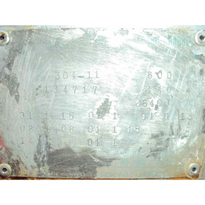 Turbocompresseur marin modèle VTR304-11, unité turbo à gaz d'échappement haute performance pour moteurs diesel marins, utilisé à 26400 tr/min, BBC OEM - Product Image 2