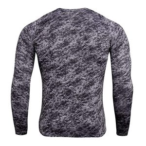 <b>Men</b> Compression Shirts Athletic Workout Wear Supplier <b>Men</b> Sports Compression Shirts Breathable Training Apparel Manufacturer - Product Image 2
