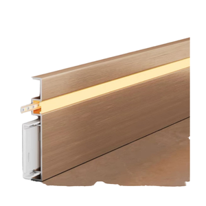 Thiết kế hiện đại dễ dàng cài đặt không thấm nước bền sàn phụ kiện trang trí nội thất tường và sàn khoảng cách <span class=keywords><strong>TRIM</strong></span> - Product Image 3