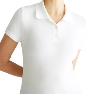 Camiseta polo clásica para mujer, camiseta polo transpirable para mujer, camiseta polo de alto rendimiento para mujer, camiseta polo de golf para mujer, camiseta polo de tenis para mujer - Product Image 1