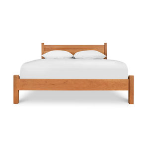 Wholesale Classic Farmhouse Solid Wood <b>Bed</b> | Simple Shaker Style <b>Platform</b> <b>Bed</b> <b>Frame</b> - Product Image 3