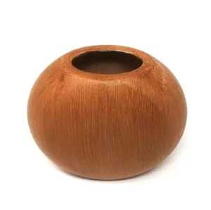 Mini vase en bois massif naturel non fini, petit pot de fleurs en bois tourné à faire soi-même, artisanat, centre de table, récipient floral - Product Image 2