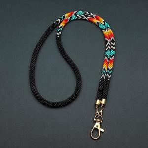 Cadena de 18 pulgadas de moda, tipo halter, de aleación personalizada, hecha a mano, con pedrería de cristal, para mujer, con diseño de cuerpo hueco y estilo barra nocturna natural - Product Image 1