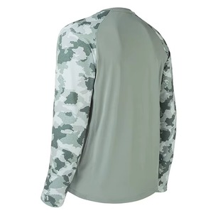 Camisa de Pesca Unisex de Talla Grande, Transpirable, de Diseño Personalizado, con Protección Solar UPF 50, Impermeable, de Secado Rápido y Resistente al Viento, al por Mayor - Product Image 3