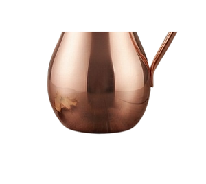 Pichet en cuivre durable de style traditionnel, idéal pour le bar, le vin et l'eau, parfait pour les restaurants et les fêtes - Product Image 6
