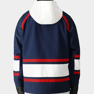 Sweat à capuche de hockey sur glace personnalisé pour hommes, fabriqué au Pakistan, avec logo d'équipe, en polaire, polyester/coton, séchage rapide, respirant - Product Image 2