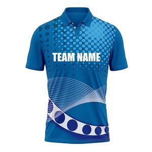 เสื้อคริกเก็ตแบบขายส่งที่ปรับแต่งได้สำหรับสโมสรและทัวร์นาเมนต์ - เสื้อผ้ากีฬาผ้าฝ้าย/โพลีเอสเตอร์พิมพ์ลายดิจิทัล ชื่อทีม/ชื่อผู้เล่น - Product Image 4