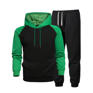 Conjunto Deportivo Reversible para Hombre, Sudadera con Capucha y Cordón Ajustable, Bolsillos Laterales, Ropa Casual de Invierno - Product Image 1