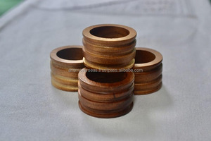 Venta al por mayor de servilleteros de madera natural, servilleteros rústicos hechos a mano - Product Image 4