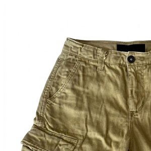 Wholesale Men Casual Double <b>Belt</b> Shorts Streetwear Cotton Summer Loose Fit <b>Elastic</b> Waist Breathable Stylish Fashion Cargo Shorts - Product Image 6