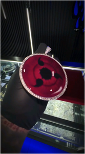 เครื่องประดับเงินแท้ 925 จี้เคลือบเงาสำหรับผู้หญิงผู้ชาย สร้อยเทนนิสประดับเพชรโมอิสซาไนต์ สไตล์ฮิปฮอป - Product Image 2