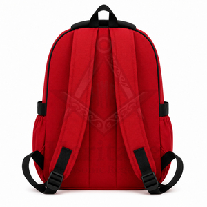 Sac à dos de voyage couleur unie, nouvelle mode, avec logo personnalisé, pour vêtements maçonniques, de sororité, de fraternité et tenues grecques - Product Image 3