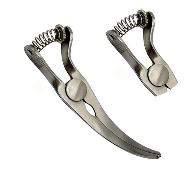 Altomme Instruments Surgical Grade Cardiovascular Vessel Clip Curved Pointed Bulldog Clamp Stainless Steel Tool