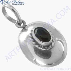 Best <b>Garnet</b> Gemstone Silver Fine <b>Pendant</b> & Charm Elegant Design for Style & Luxury - Product Image 1