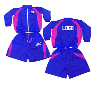 Ensemble de survêtement vintage unisexe en nylon, deux pièces, avec short et coupe-vent, à capuche, délavé à l'acide, couleur unie, pour le printemps et les activités de plein air, personnalisable - Product Image 2