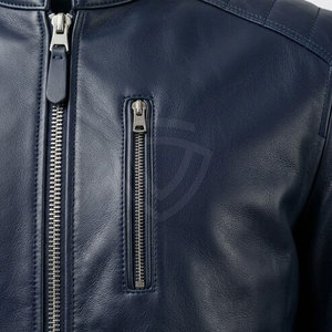 Veste en cuir pour homme 2026, dotée d'un savoir-faire moderne, d'une construction confortable et d'un style quotidien tendance - Product Image 5
