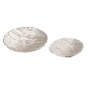 Metal Casted Food-Grade Aluminum Serving <b>Tray</b> Catering Events Home Dining Party <b>Buffets</b> Kitchen Hotel Leaf Shape <b>Tray</b> - Product Image 5