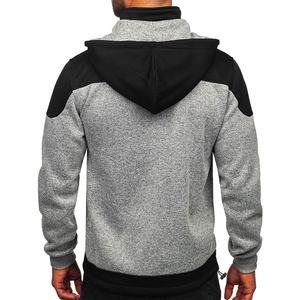 เสื้อฮู้ดโพลีเอสเตอร์2สีสำหรับผู้ชายเสื้อฮู้ดกันลมขนาดพิเศษออกแบบได้ตามต้องการ - Product Image 3