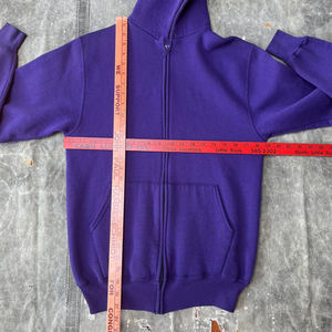 Sudadera con capucha y cremallera de alta calidad para fabricantes, con efecto desgastado por el sol y lavado ácido, estilo holgado, con impresión de logotipo personalizado - Product Image 2