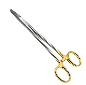 Heavy Duty Manual Surgical <b>Needle</b> Holder Premium Stainless Steel CE Certified Class I Instrument for Surgical - Product Image 1