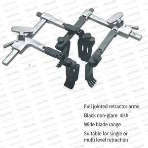 Retractor Cervical Ortopédico de Acero Inoxidable con Recubrimiento Negro, Instrumento Quirúrgico de Titanio para Cirugía de Columna Vertebral de Vaslcare - Product Image 3