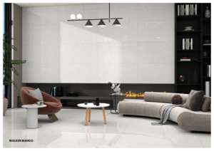 กระเบื้องพอร์ซเลนคุณภาพสูง ขนาด 24x48 นิ้ว ผิวเงาหรูหรา สำหรับตกแต่งผนังและพื้น - Product Image 2