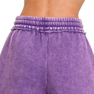 Most Trending <b>Women</b> Digital Printed Regular High Casual <b>Shorts</b> for Sale Custom Logo Low MOQ Breathable 100% Cotton High - Product Image 4