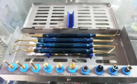 Kit d'élévation dentaire en acier inoxydable de haute qualité Bone Bridge Instruments, certifié CE Classe II, avec disques de forage et accessoires pour sinus lift