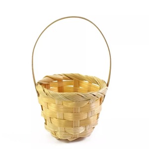 Sustainable Zerowaste <b>Hamper</b> Baskets Best Wholesale Price Natural Bamboo <b>Empty</b> Basket Christmas Gifts - Product Image 6