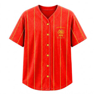 NSPDK Sorority เสื้อเบสบอลลายทางสีเหลืองสำหรับผู้หญิงเสื้อแขนสั้นติดกระดุมเสื้อลำลองแฟชั่นเสื้อผู้หญิง - Product Image 4