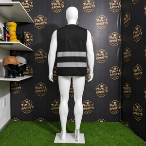 Chaleco de Seguridad de Alta Visibilidad para Trabajadores de la Construcción, Ropa de Trabajo Fluorescente Reflectante con Cinta Retroreflectante - Product Image 5