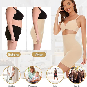 Faja moldeadora de piernas transpirable para un soporte invisible bajo vestidos, jeans y atuendos diarios con ajuste fácil. - Product Image 6