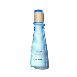 La emulsión hidratante Saem Iceland en forma líquida, envasada en botella. - Product Image 1