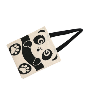 Personalized <b>Extra</b> <b>Large</b> Cotton Hand Length Handle Shoulder <b>Printed</b> Bag Custom Logo And SIze Promotion Reusable - Product Image 2