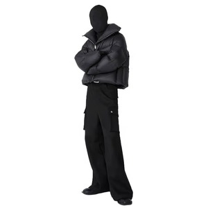 OEM Custom Puffer <b>Jacket</b> Men High Quality Casual Wear Shinny Hooded Puffer <b>Jacket</b> Wholesale Custom Puffy <b>Jackets</b> - Product Image 6
