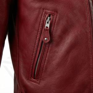 Chaqueta de Motociclista de Cuero Genuino para Hombre de la Mejor Calidad, Nueva Colección de Invierno, Chaquetas de Motocicleta con Protecciones Desmontables Personalizadas - Product Image 5