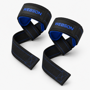 Sangles de levage WABSON SPORTS unisexes en coton de haute qualité, réglables, légères et antidérapantes pour la gym et l'entraînement physique, personnalisables - Product Image 5