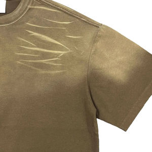 Camisetas Vintage para Hombre y Mujer, Estilo Urbano, Venta al Por Mayor, 100% Algodón, Personalizadas con Logotipo Serigrafiado, OEM/ODM - Product Image 6