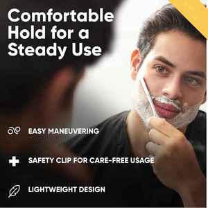 Wholesale Supplier for Barber Straight Edge Razor custom Color| Smooth Shave Manual Folding Shaving Razors for <b>Men</b> - Product Image 4