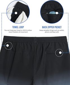 Pantalones Cortos Deportivos Transpirables para Hombre, Sublimados, Diseño Estético Personalizado, de Secado Rápido - Product Image 3