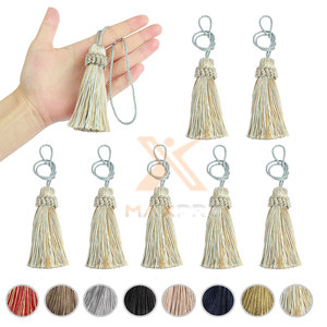 Borlas de Hilo de Poliéster/Nylon Multiusos de Alta Calidad y Bajo MOQ - Colores y Tamaños Personalizables, Diseño Único - Product Image 4