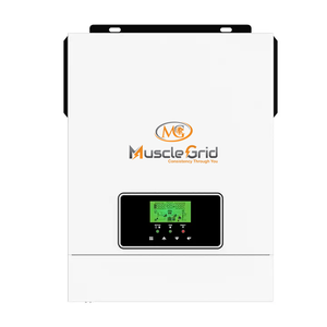 Inversor MuscleGrid True Offgrid de 3 KW sin Transformador, Compatible con Baterías de Litio (Blanco), Potencia Nominal de 5500W, Salida de CA Monofásica/Trifásica de 2KW - Product Image 5