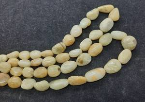 ลูกปัดอะความารีนสีเหลืองธรรมชาติทรงหยดน้ำขนาด 8x10-12x16 มม. ลูกปัดพลอยอะความารีนสีเหลืองขัดเงา ขนาด 16 นิ้ว สำหรับทำเครื่องประดับ - Product Image 5