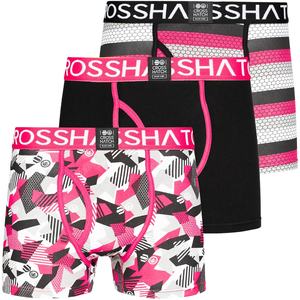 Calzoncillos bóxer sin costuras para hombre, fábrica personalizada, venta al por mayor, bragas con letras impresas para hombre, cómodos, elásticos, buenos Calzoncillos Bóxer en BD - Product Image 2