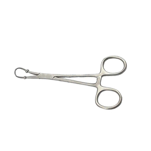Backhaus Towel Forceps Manual Stainless Steel Professional Dental Use Ergonomic <b>Grip</b> Ball & Socket Design Customizable Size - Product Image 3