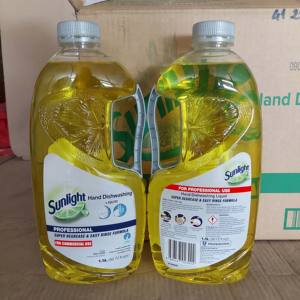 Sunlight Professional 1,5 L Liquide vaisselle écologique pour les mains, parfum de citron vert avec ingrédient actif élevé pour la cuisine - Product Image 2