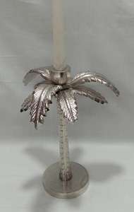 Portavelas Cónico de Metal con Diseño de Palmera Hecho a Mano, Decoración Moderna para el Hogar al Mejor Precio - Product Image 6
