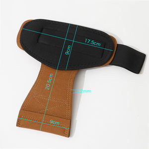 Poignées de gymnastique suspendues pour Cross Fit, haltérophilie, athlétisme, entraînement, protection des paumes, coussinets de poignet, équipement de fitness, logo personnalisé - Product Image 6