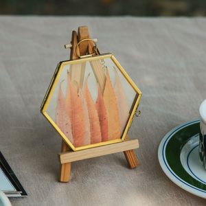 Home Decor Glass & Metal Hanging & Table Top Photo <b>Frame</b> <b>for</b> <b>Wall</b> Decoration, with 2 Sides Glass Customized Decorative <b>Frame</b> - Product Image 6